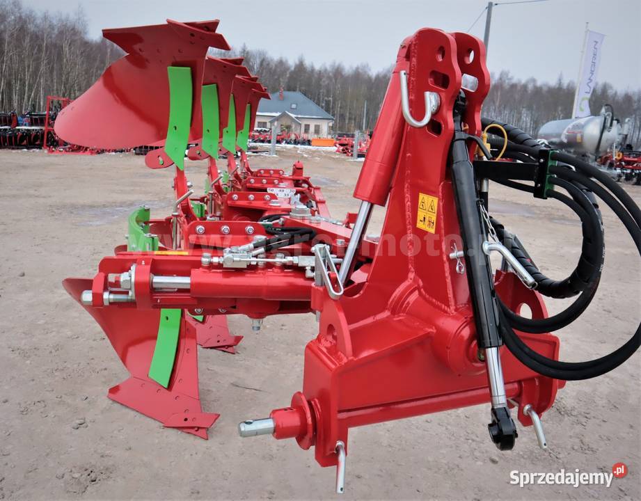 Pług obrotowy KOJA 4 skibowy 3 5 Solidny Unia