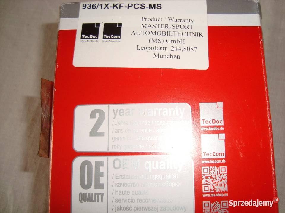 Filtr paliwa MasterSport Audi Vw Seat Octavia Warszawa