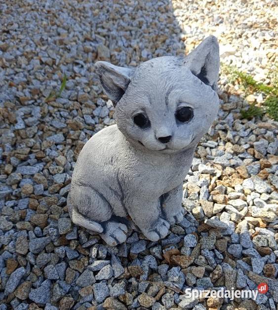 FIGURKA OGRODOWA betonowa rzeźba KOT Z75 Nysa