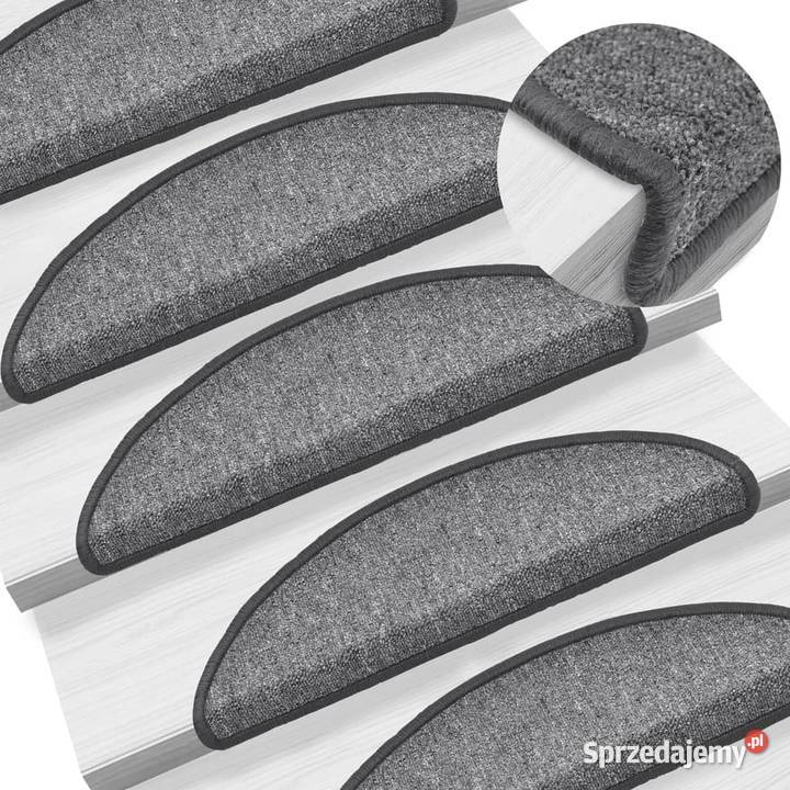 vidaXL Nakładki na schody 15 56 x 17 x 3