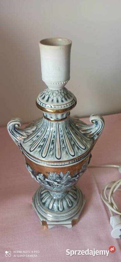 Lampa elektryczna Majolika CDIS Italy Gdańsk sprzedam