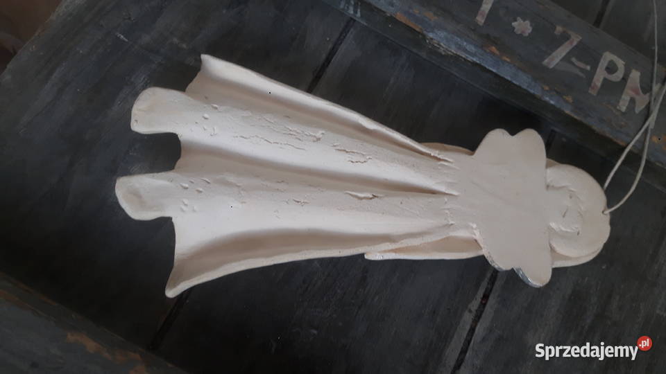 Aniołek z ceramiki ręcznie wykonany Rękodzieło Otwock