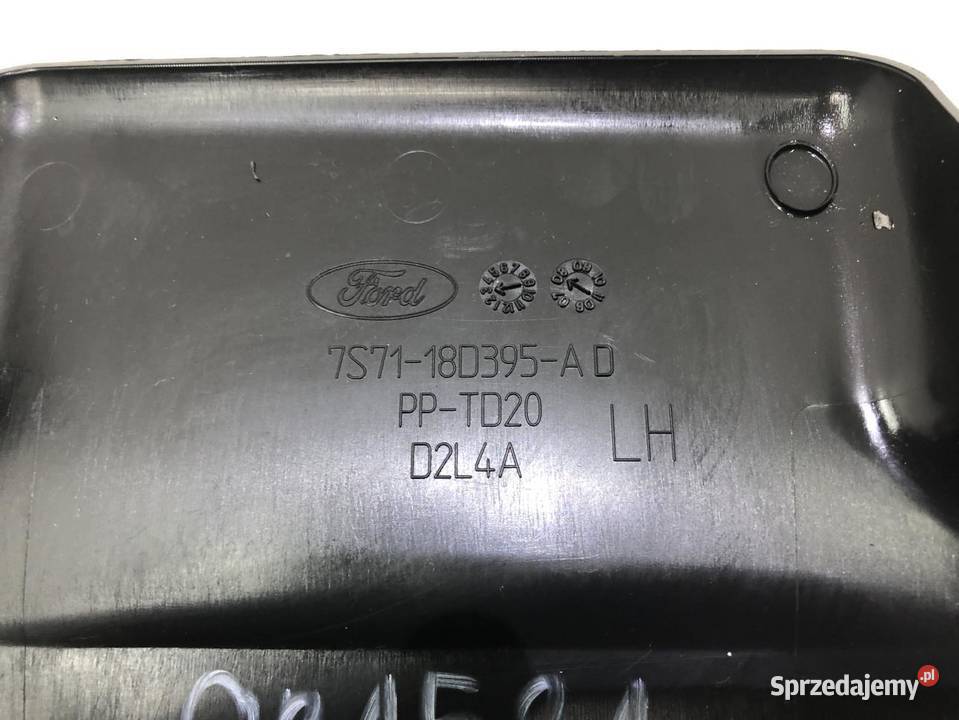 WLOT POWIETRZA LEWY 7S7118D395AD FORD MONDEO MK4 Kratki nawiewu wielkopolskie