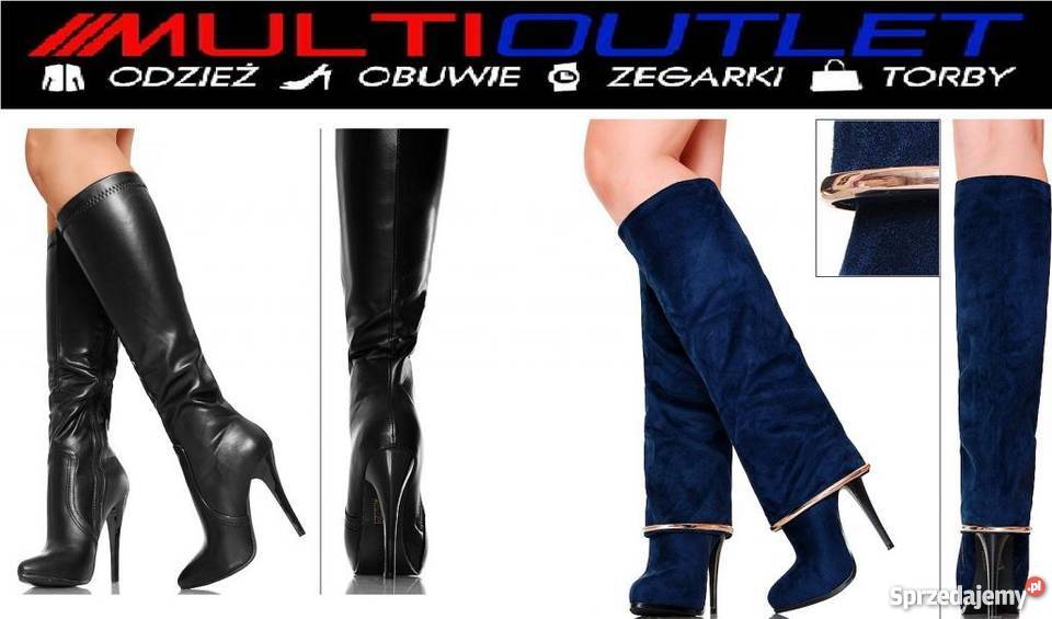 Kozaki skórzane kolekcja jesieńzima 20152016 Inna marka podkarpackie Radymno