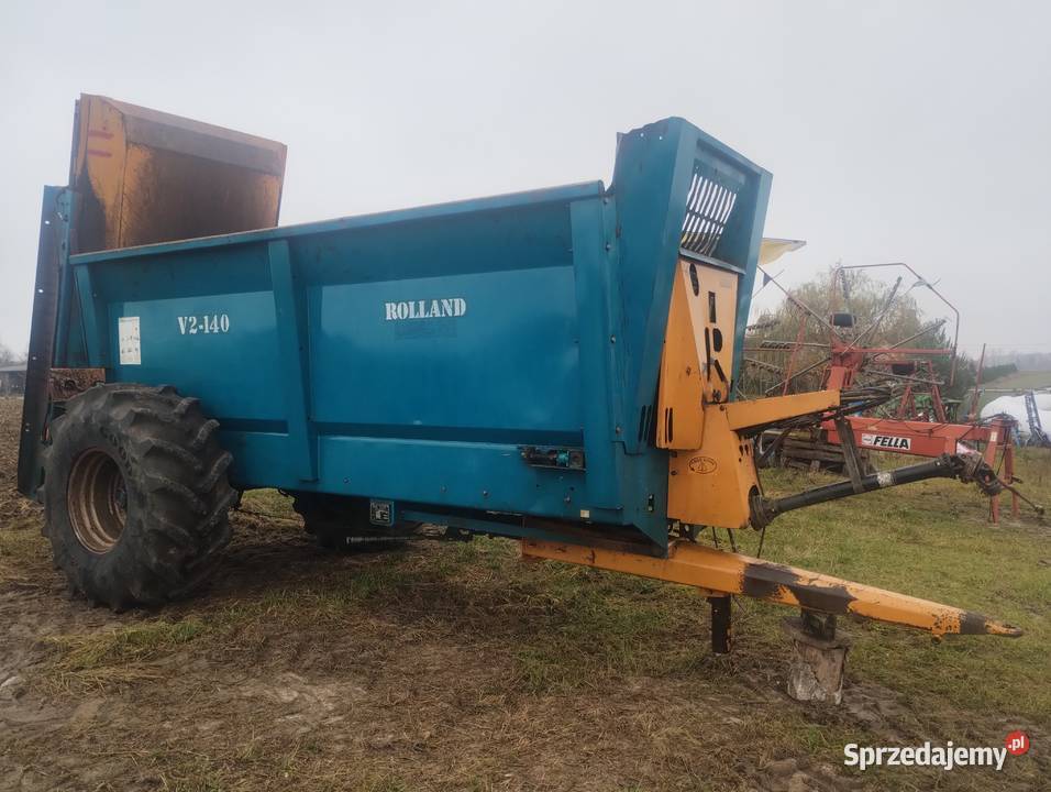 Rozrzutnik obornika wapna Rolland V2140 Jeantil Gończyce