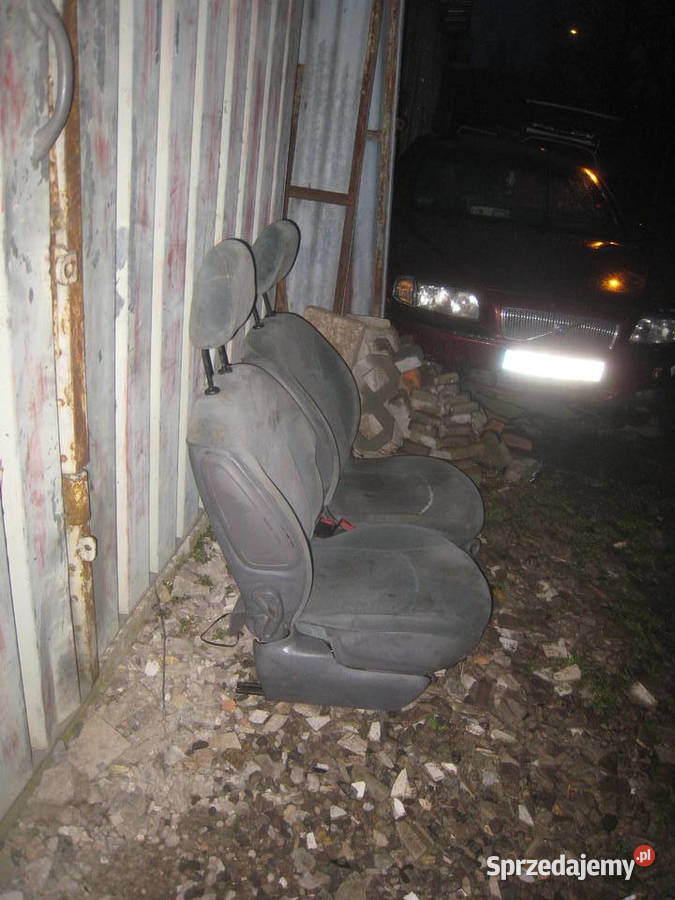 Fotel lewy kierowcy prawy pasażera Peugeot 206 5 osobowe Kraków