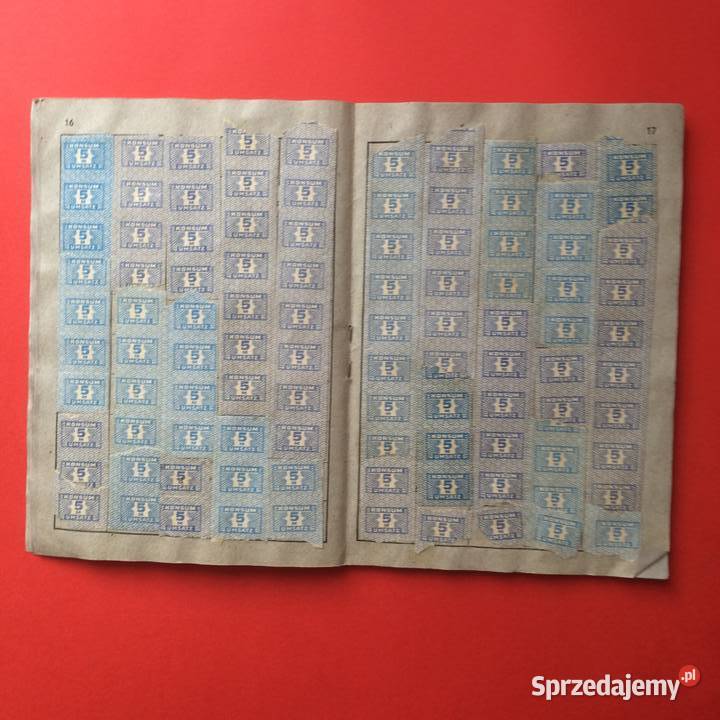 1696 Niemiecka Broszura Ze Znaczkami Sprzedaży Antykwariat Szczecin sprzedam