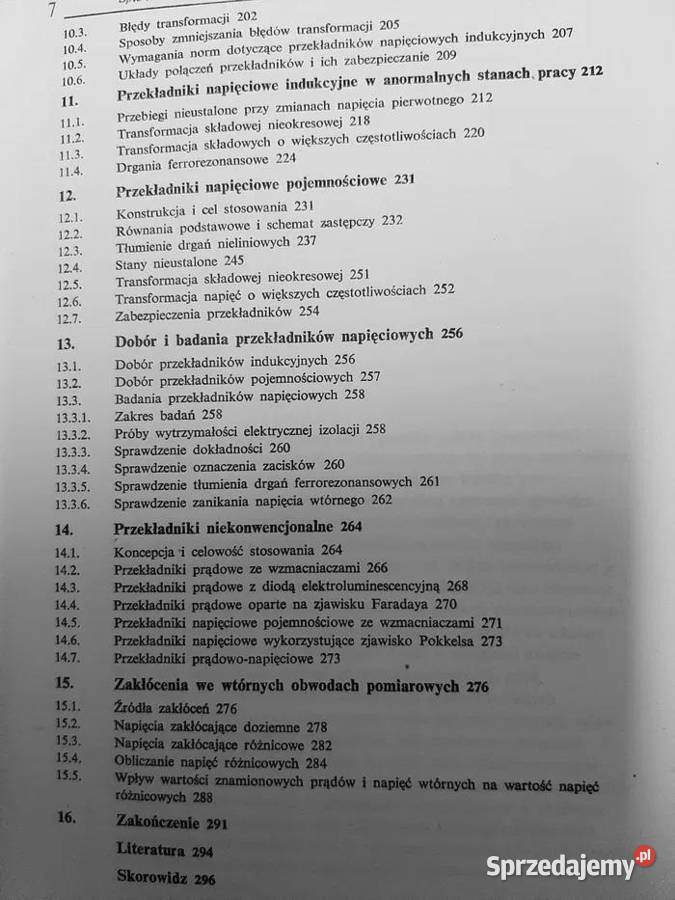 PRZEKŁADNIKI W ELEKTROENERGETYCE Rok wydania 1992 Radom
