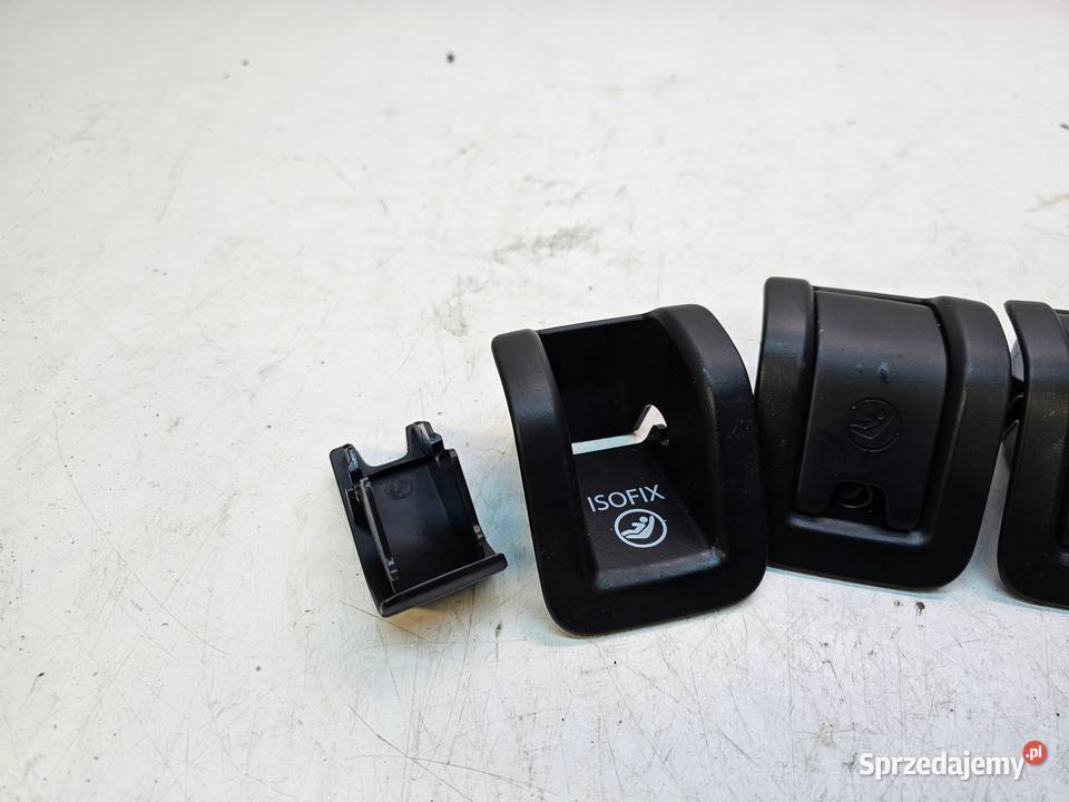 MOCOWANIE ISOFIX AUDI A3 8V 8V0887233A KOMPLET Uchwyty fabryczne śląskie Przystajń sprzedam