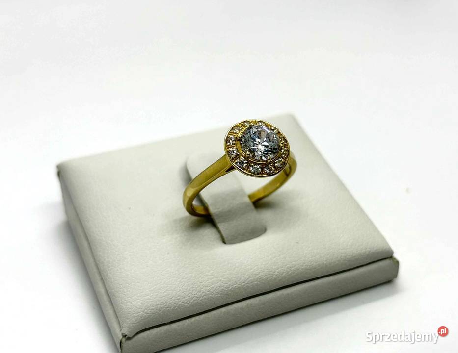 Nowy Złoty Pierścionek pr 585 282g R13 Elbląg