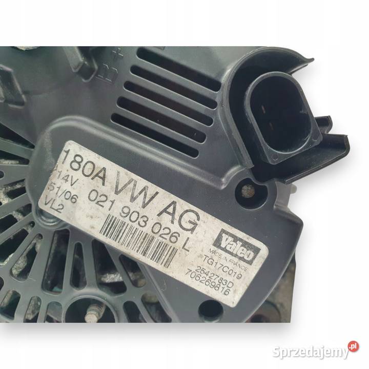 ALTERNATOR Audi A4 B6 20 021903026L 180A osobowe lubelskie Chełm sprzedam
