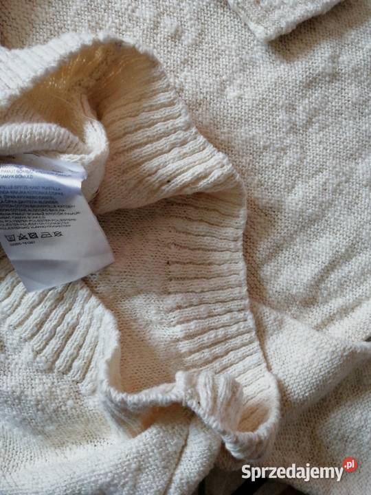 NOWY z metką SWETER sweterek 100 BAWEŁNA na S xs wielkopolskie Leszno