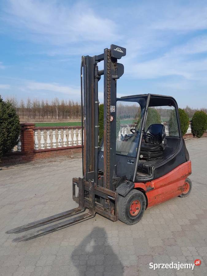 Wózek widłowy elektryczny Linde E25 Chwałowice