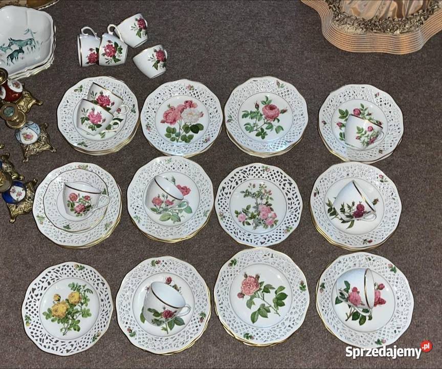 Filiżanka z różą Schumann Arzberg Germany Gdańsk