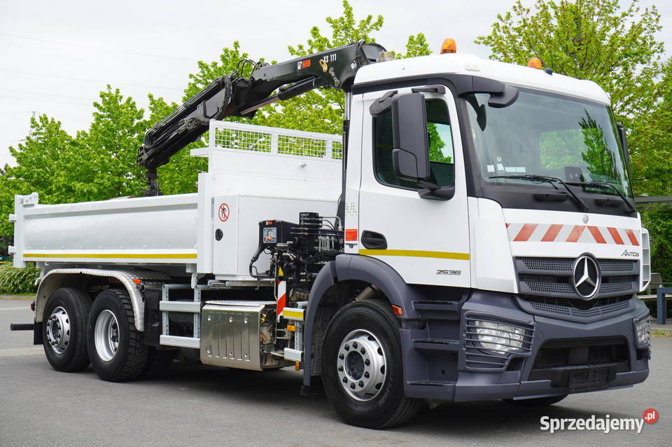 MercedesBenz Antos 2536 6x24 99 HDS HIAB 111 B2 małopolskie Kraków