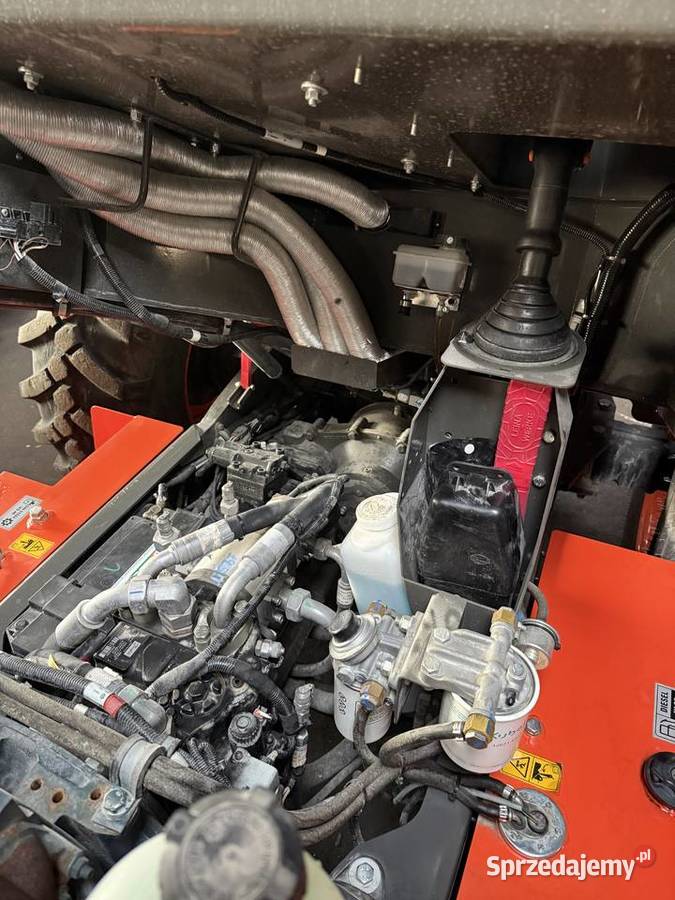 AUSA używany terenowy wózek widłowy Testy pod diesel