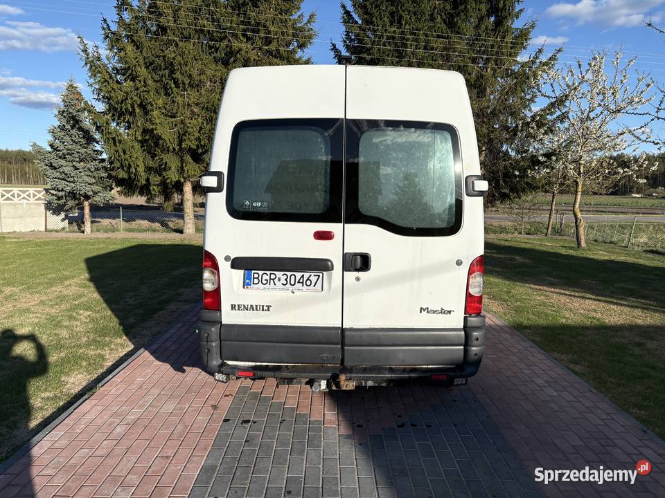 Renault master 2 25 dci uszkodzony 368000km Grajewo