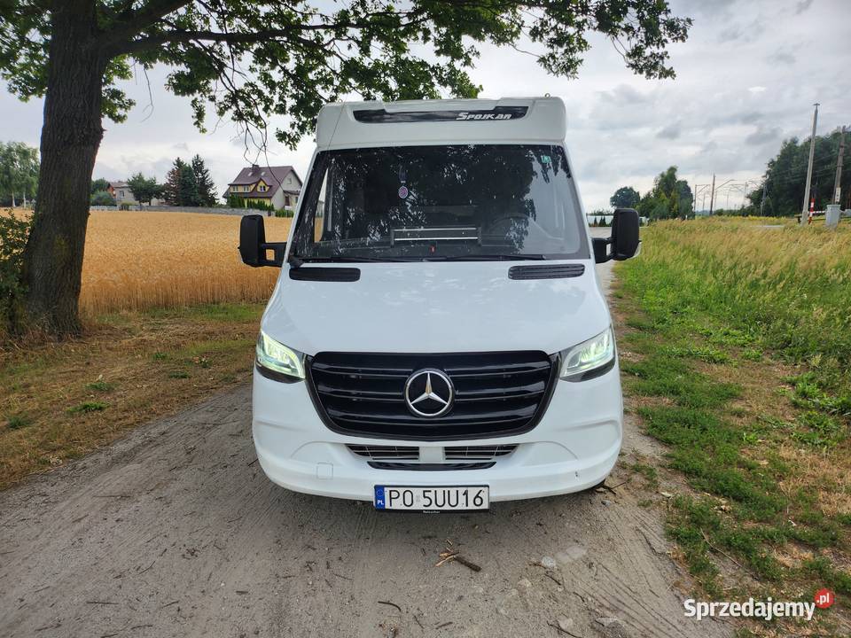 Mercedes Sprinter 907 319 CDI190 LAWETAS1 wł2021 Ostrów Wielkopolski