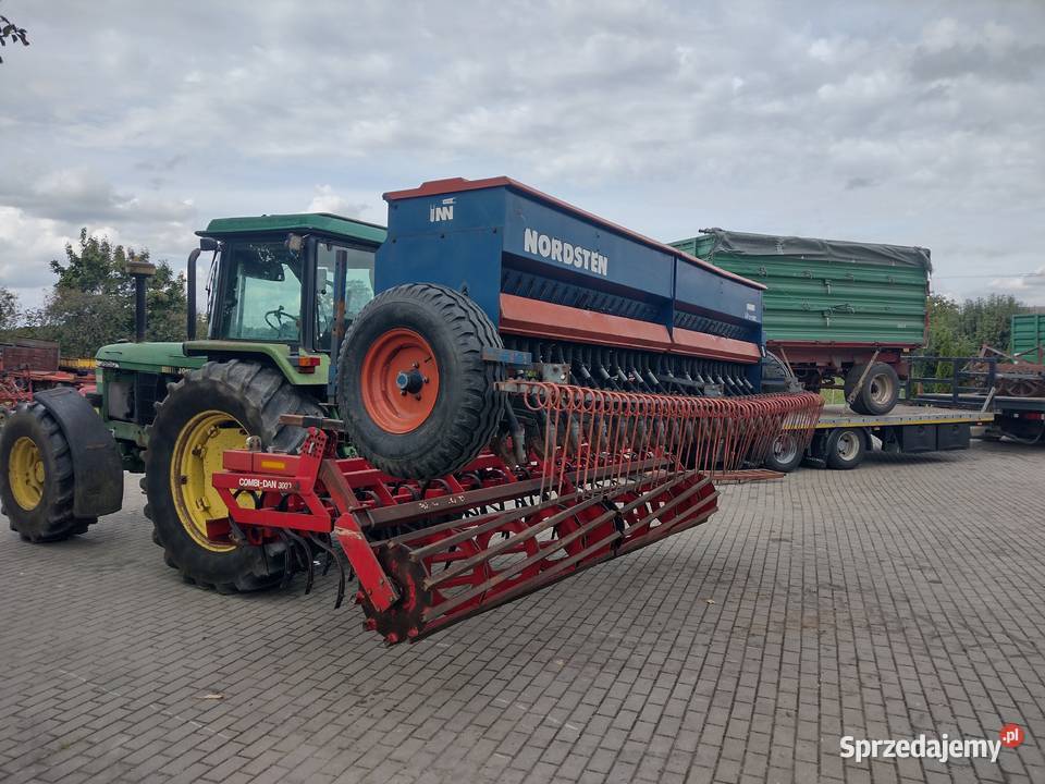 Agregat uprawowy 3 metry z wałkiem na tuza Sośno