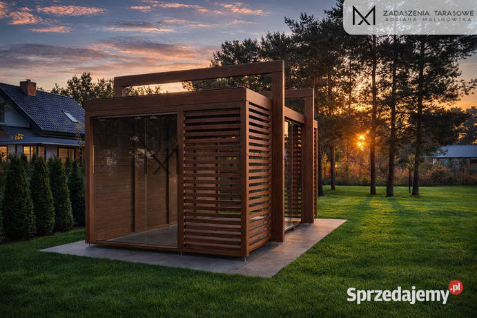 Altana ogrodowa Producent Drewno klejone Katowice