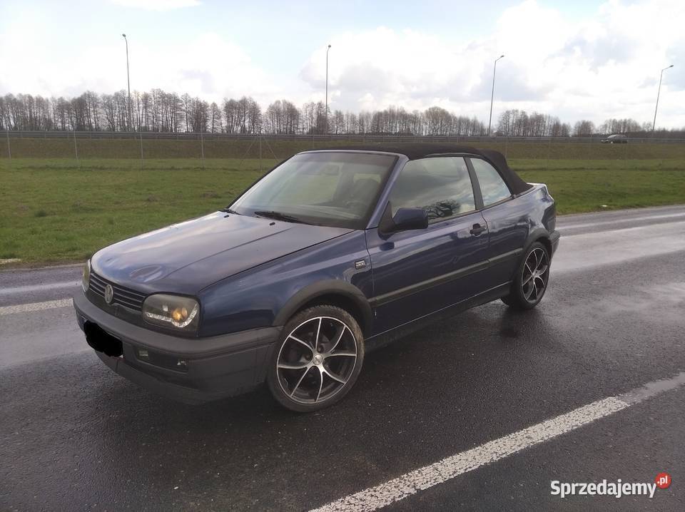 VW GOLF III CABRIO DOINWESTOWANY ZADBANY 220000km Lubartów