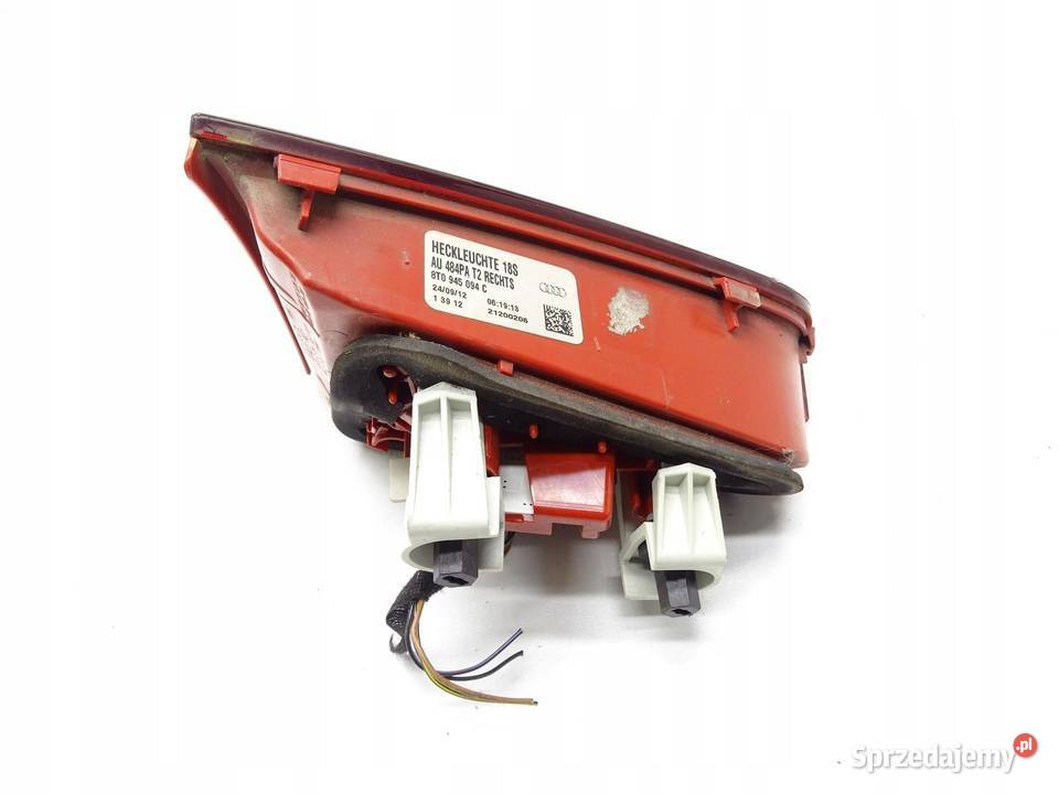 LAMPA PRAWA PRAWY TYŁ TYLNA W KLAPĘ AUDI A5 8T osobowe małopolskie sprzedam