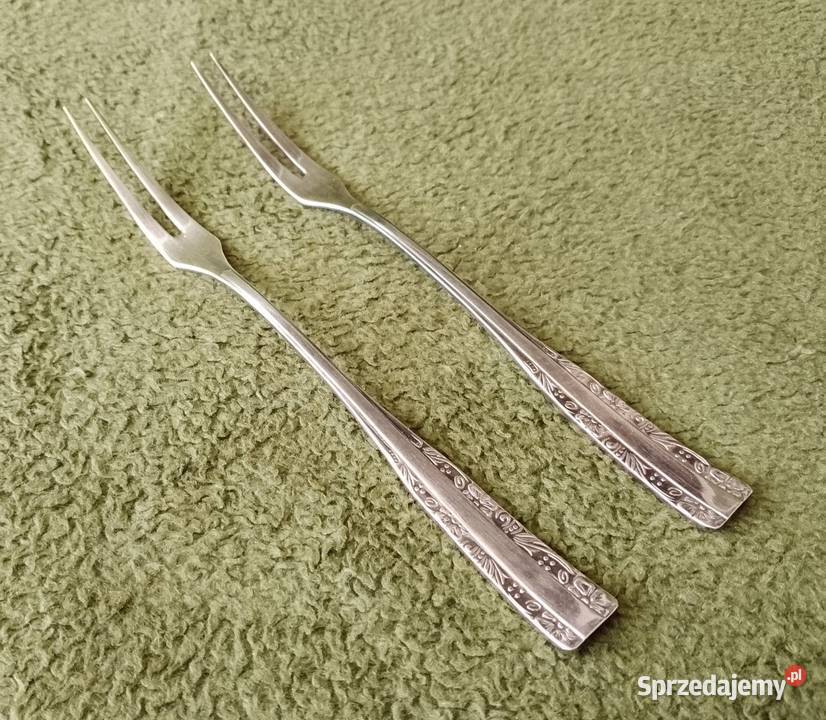 Platerowane widelce serwingowe Hefra wzór
