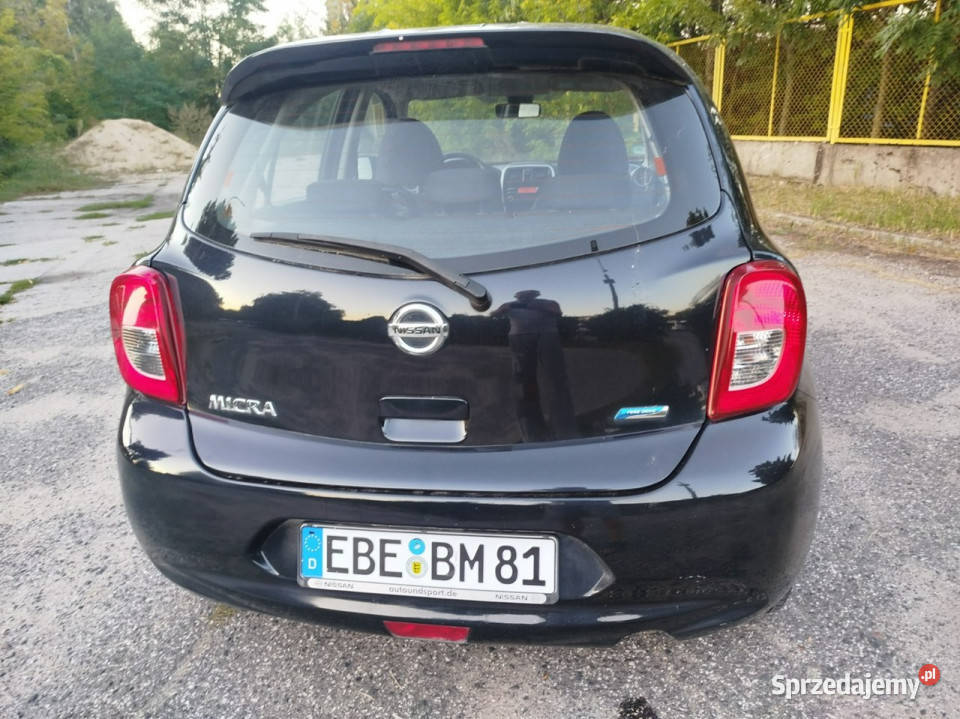 Nissan Micra 2014 r 5 DRZWI KLIMA benzyna opłaty Hatchback kujawsko-pomorskie Toruń