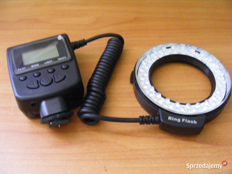 Lampa pierścieniowa RF550D Canon Nikon Olympus 9 Akcesoria Warszawa