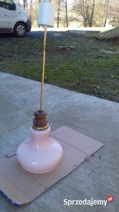 Retro lampa wiszaca lata 60 te firmy Napako dolnośląskie Lubań