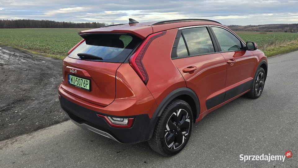 Kia Niro EV SG2 zasig 460 przebieg 75 gwarancja nieuszkodzony