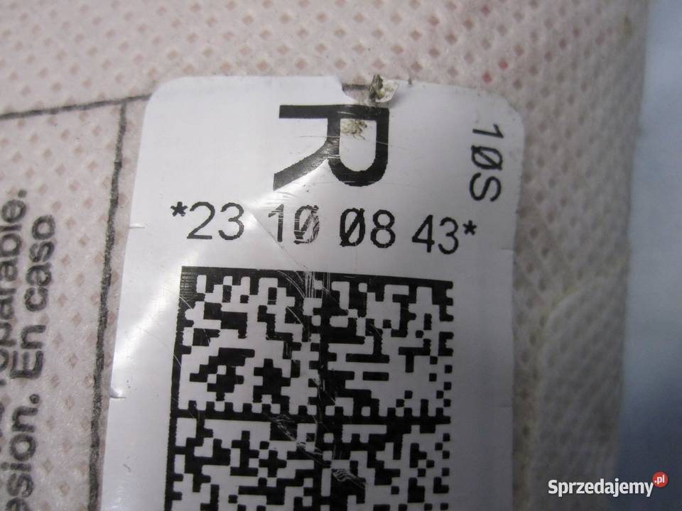 VW PASSAT CC 08r AIRBAG poduszka fotela prawa osobowe