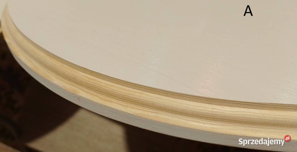 Stolik kawowy okrągły 100 drewno sosnowe małopolskie Balin