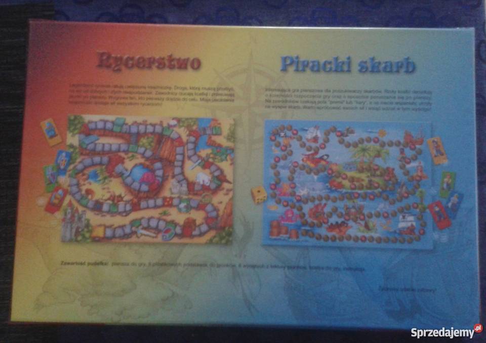 Gra planszowa RycerstwoPiracki skarb TREFL nowa Warszawa