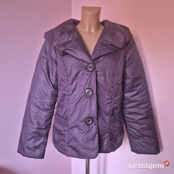 Fioletowa kurtka damska przejsciowa rozmiar ML Brzesko