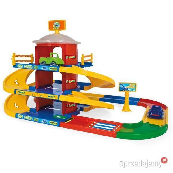 Wader Play Tracks Garage parking 3 poziomy 46m 3 lata+ podlaskie Bielsk Podlaski