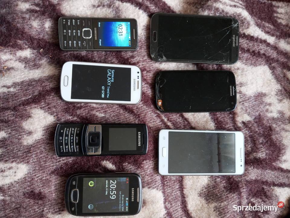 Zestaw 17 smartfonów Samsunga iPhone Nokia zachodniopomorskie Stargard