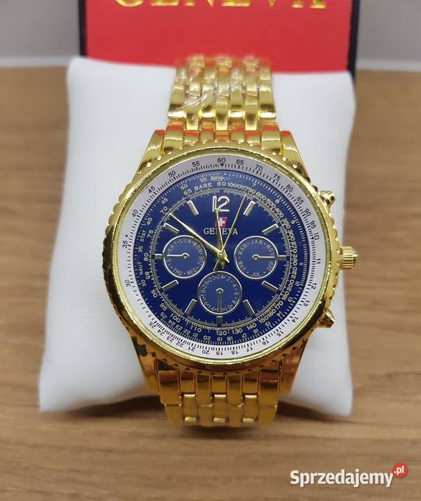 Zegarek GENEVA No40 Nowy 100 Sprawny Golina sprzedam