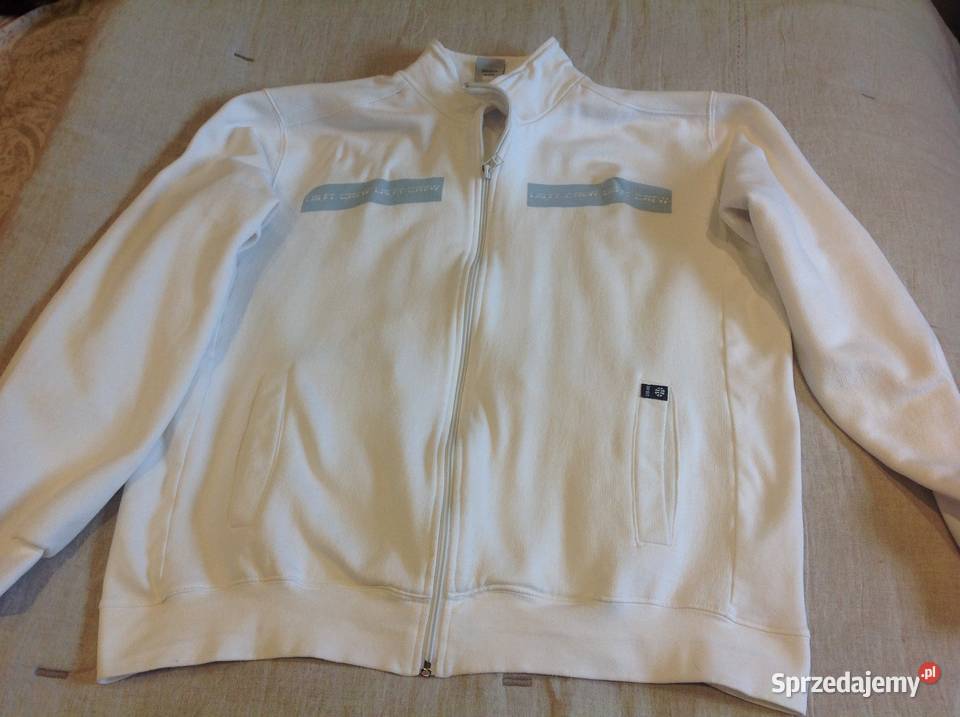 Biała bluza dresowa r L Unisex USA