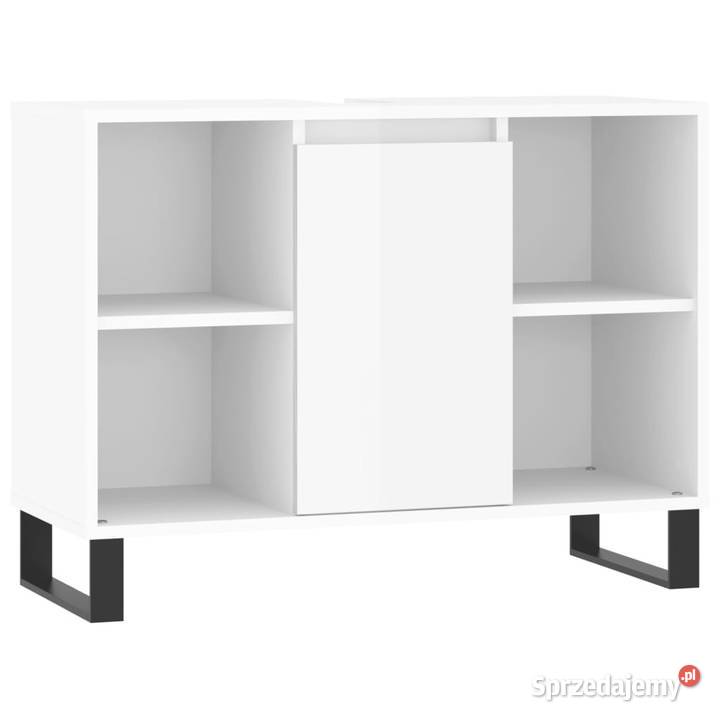 Szafka łazienkowa biała z połyskiem 80x33x60 mazowieckie Warszawa sprzedam
