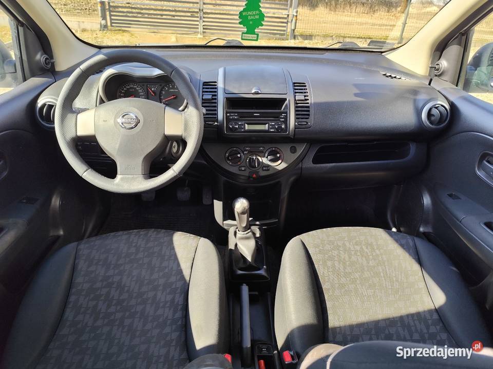 2008 Nissan Note 14 benzyna FILM Rok produkcji 2008 Note