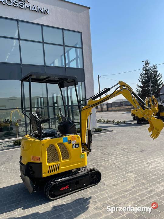 Minikoparka 1T ramię skrętne Kraków