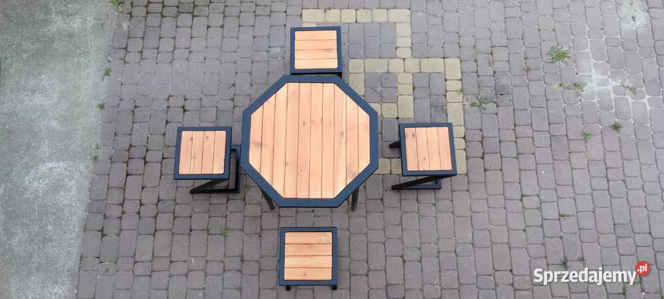 Stolik ogrodowy solidny loft Limanowa