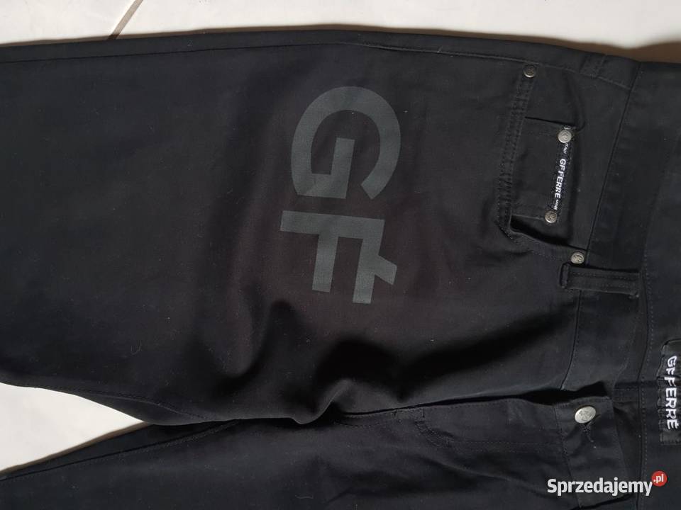 Spodnie Męskie Gf Ferre włoskie eleganckie Kielce