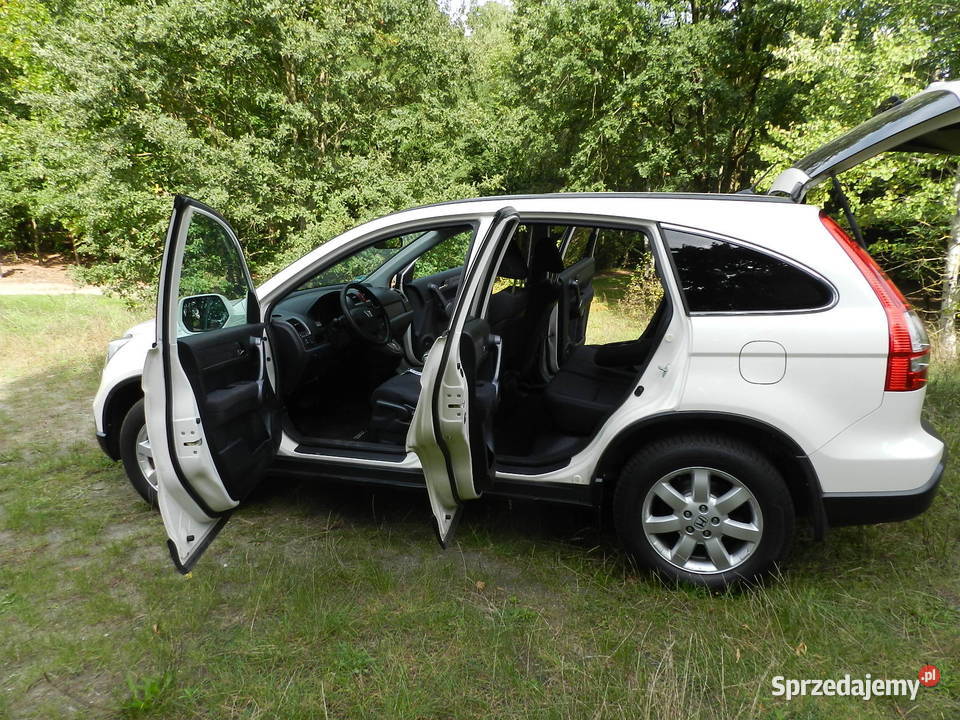 Honda CRV III śliczna PERŁOWA 1właściciel przyciemniane szyby wielkopolskie Puszczykowo sprzedam