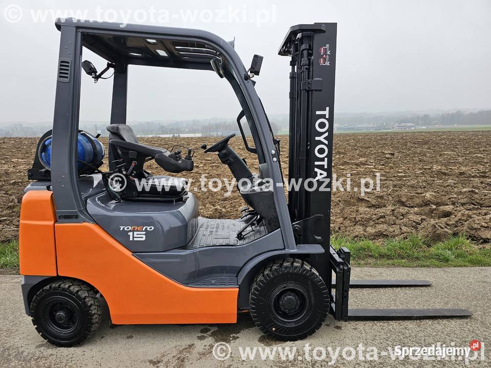 Wózek widłowy TOYOTA 8FGF15 wolny skok 8FG15 Motoryzacja Wadowice sprzedam