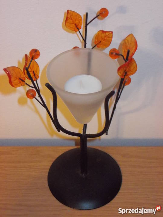 Świeczniki drewniana ozdoba Warszawa