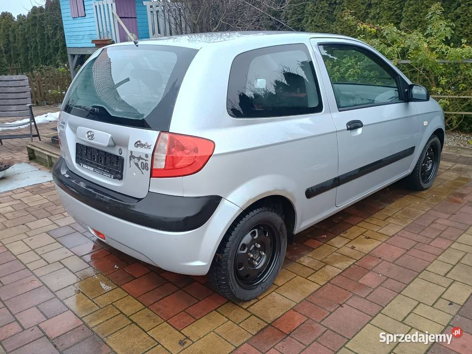 Hyundai Getz 2006r 11i 67 107000 MAŁY PRZEBIEG radio Witkowo sprzedam