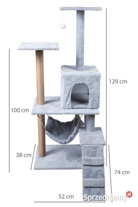 Drapak kota legowisko wieża domek schodki 4 Poznań