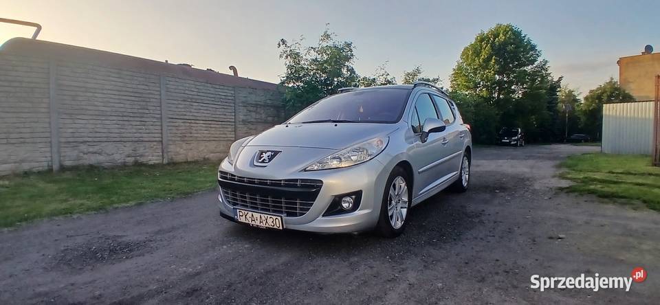 Peugeot 207 wielkopolskie Zbiersk-Cukrownia